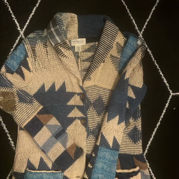 Unreal, denim and supply, Ralph Lauren patchwork cardigan, medium - Picture 6 of 6